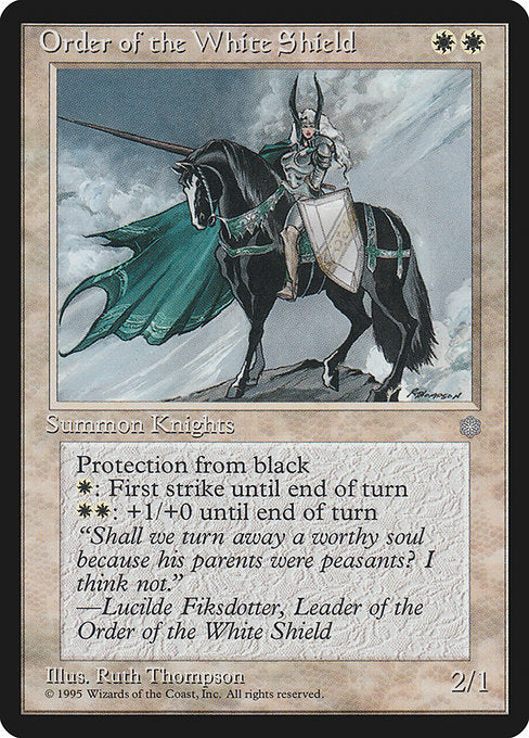 Order of the White Shield - Nonfoil