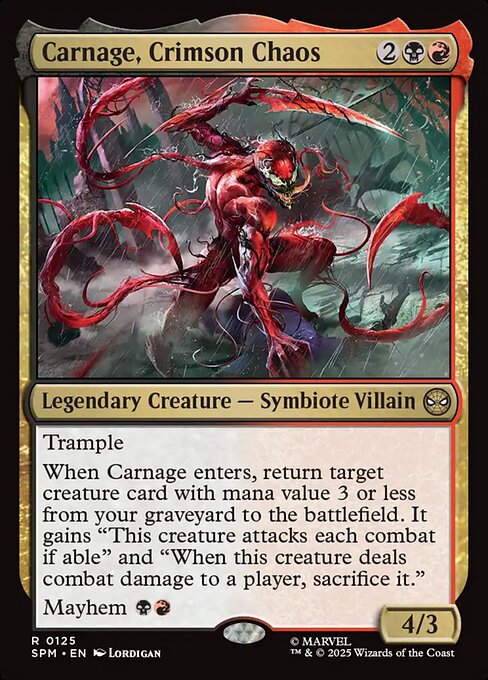 Carnage, Crimson Chaos - Nonfoil