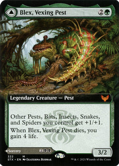 Blex, Vexing Pest // Search for Blex (Extended Art)