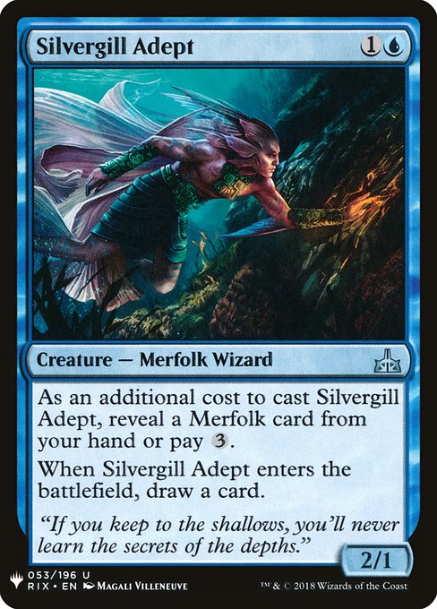 Silvergill Adept - Nonfoil