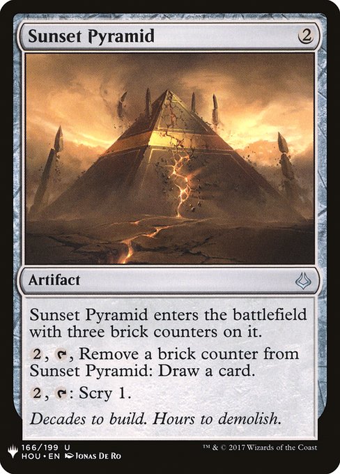 Sunset Pyramid - Nonfoil
