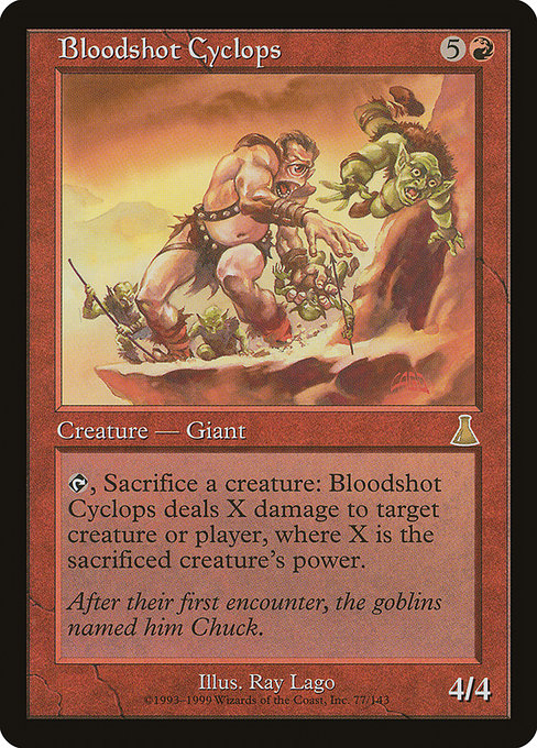 Bloodshot Cyclops - Nonfoil