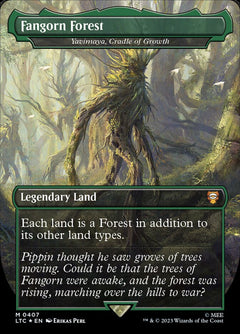 Yavimaya, Cradle of Growth [Fanghorn Forest] (Surge Foil)