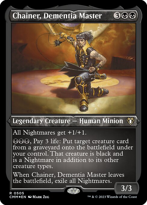 Chainer, Dementia Master - Etched