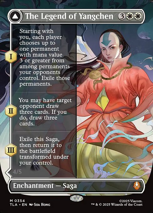 The Legend of Yangchen // Avatar Yangchen - Nonfoil
