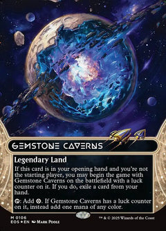 Gemstone Caverns (Borderless - Galaxy Foil)