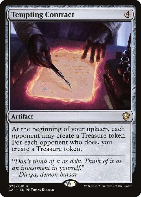 Tempting Contract - Nonfoil