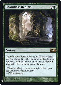 Boundless Realms (M13-162)