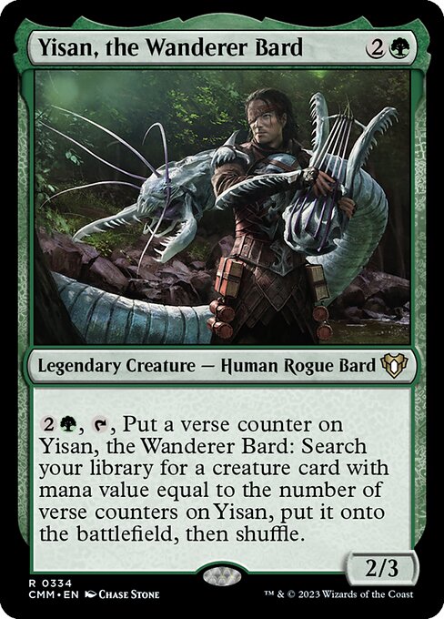Yisan, the Wanderer Bard - Nonfoil