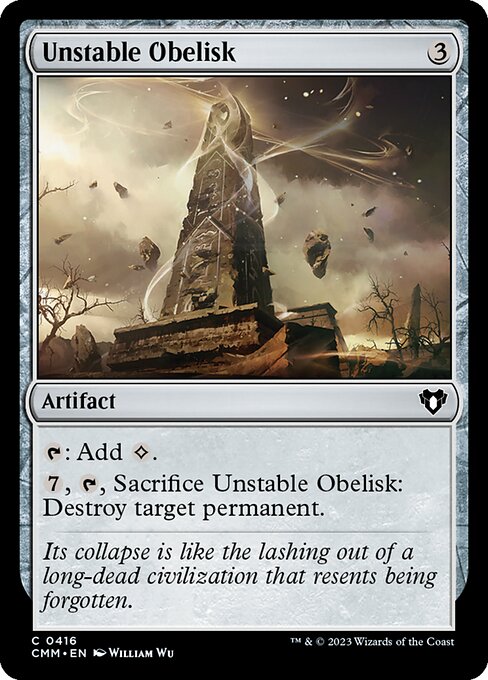 Unstable Obelisk - Nonfoil