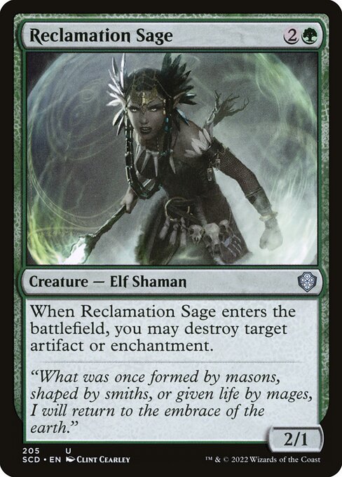 Reclamation Sage - Nonfoil
