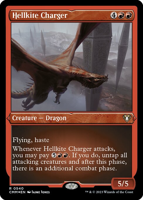Hellkite Charger - Etched