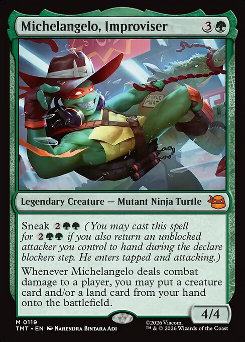 Michelangelo, Improviser - Nonfoil