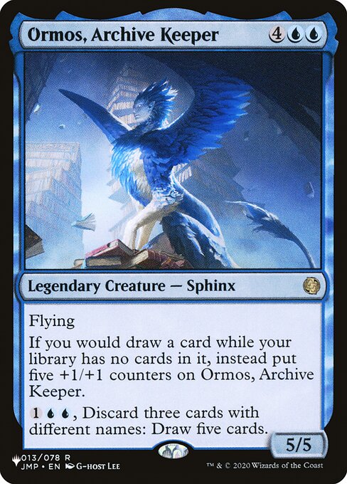Ormos, Archive Keeper - Nonfoil