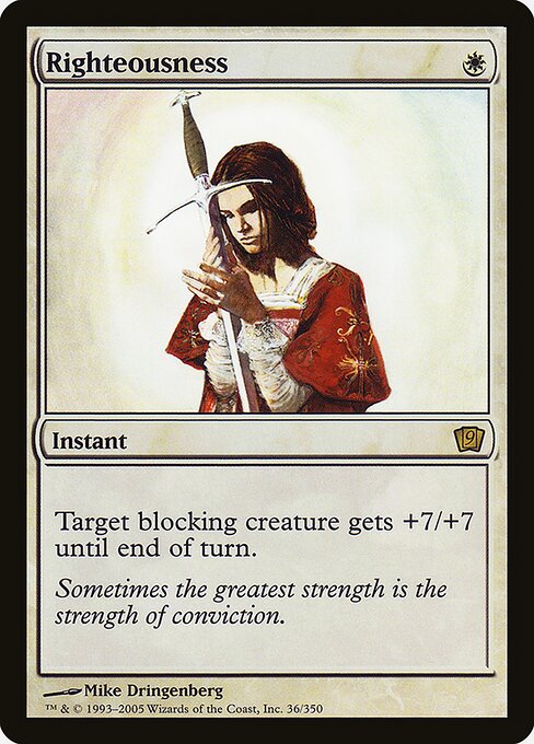 Righteousness - Foil