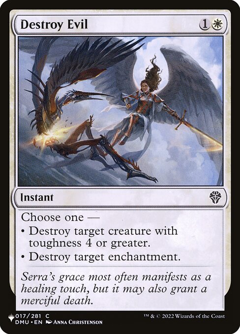 Destroy Evil - Nonfoil