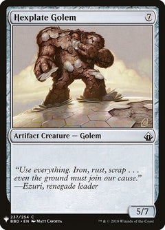 Hexplate Golem (BBD-237)