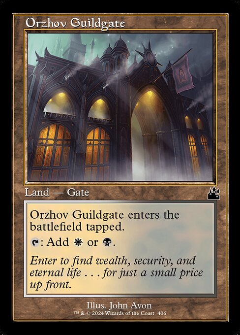 Orzhov Guildgate - Nonfoil