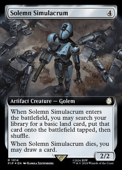 Solemn Simulacrum (Extended Art - Surge Foil)