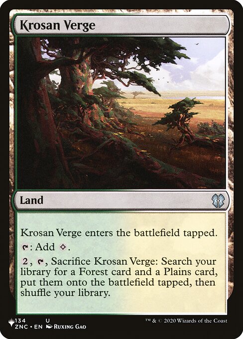Krosan Verge - Nonfoil