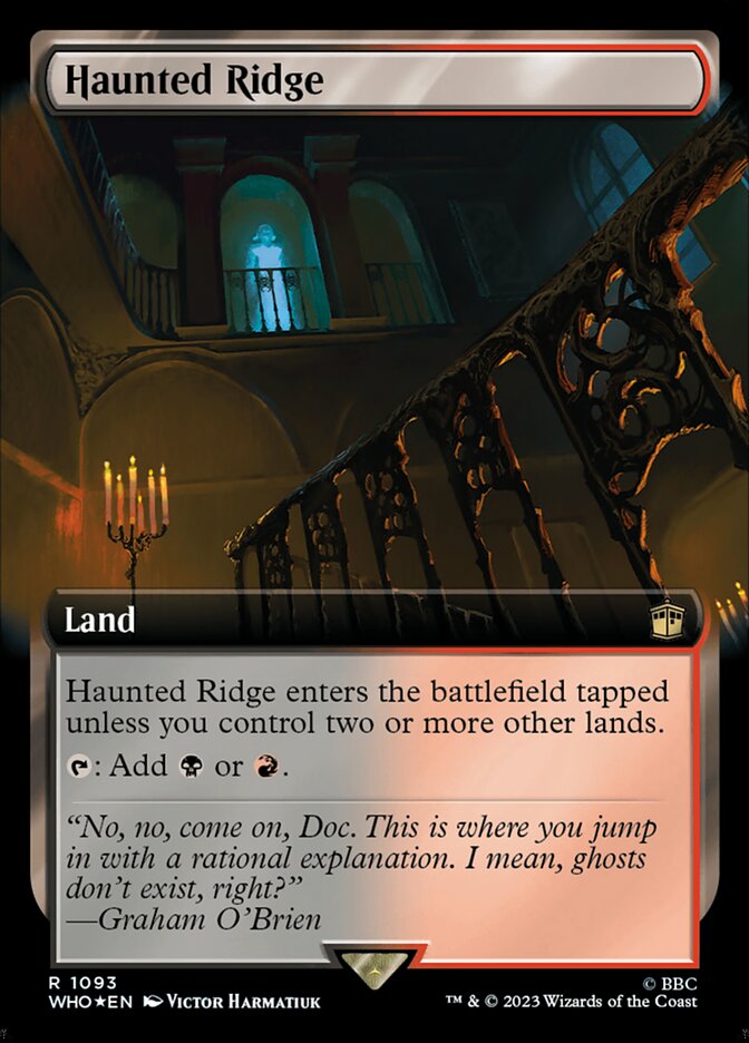 Haunted Ridge (Extended Art - Surge Foil)
