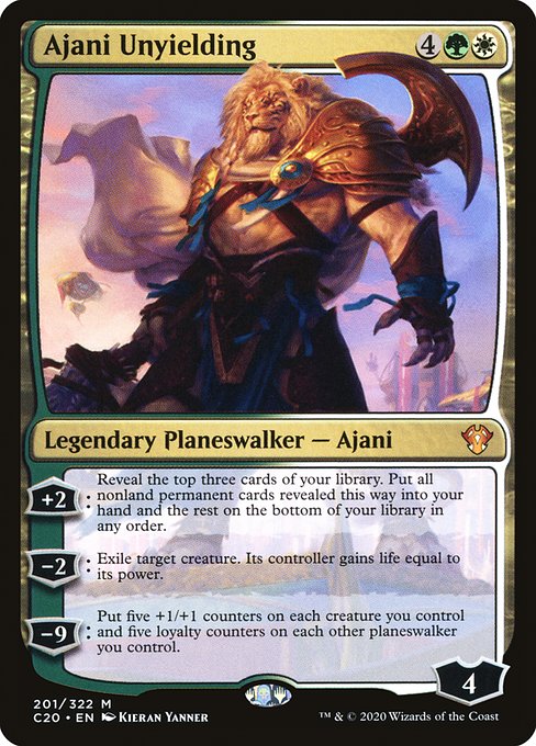 Ajani Unyielding - Nonfoil