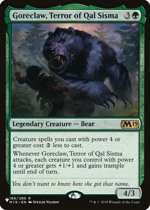 Goreclaw, Terror of Qal Sisma - Nonfoil