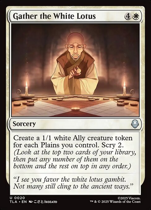 Gather the White Lotus - Nonfoil