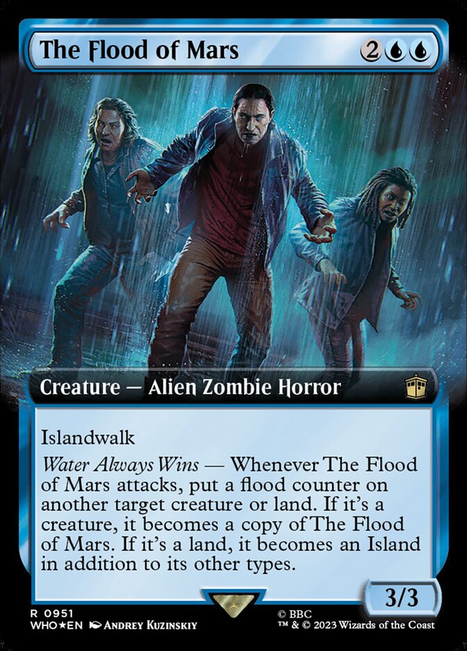 The Flood of Mars (Extended Art - Surge Foil)