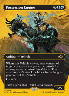 Possession Engine (Borderless - Gold Foil)