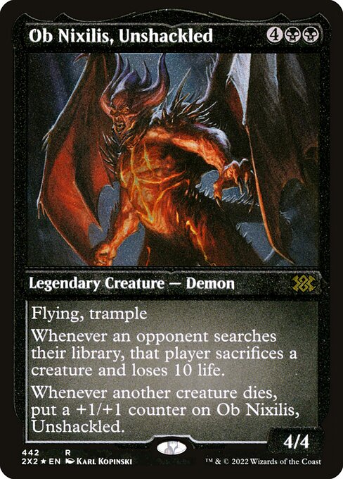 Ob Nixilis, Unshackled - Etched