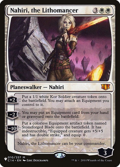 Nahiri, the Lithomancer - Nonfoil