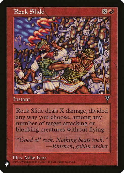 Rock Slide - Nonfoil