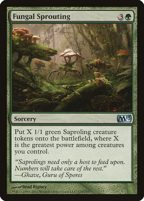 Fungal Sprouting - Nonfoil