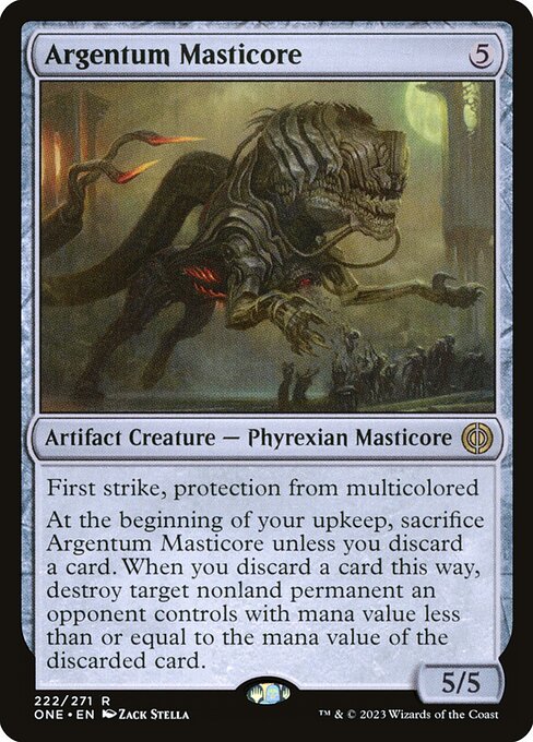 Argentum Masticore - Nonfoil