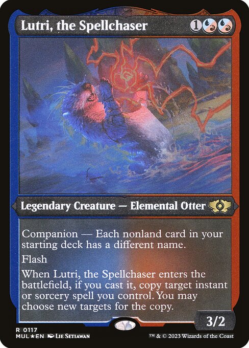 Lutri, the Spellchaser - Etched