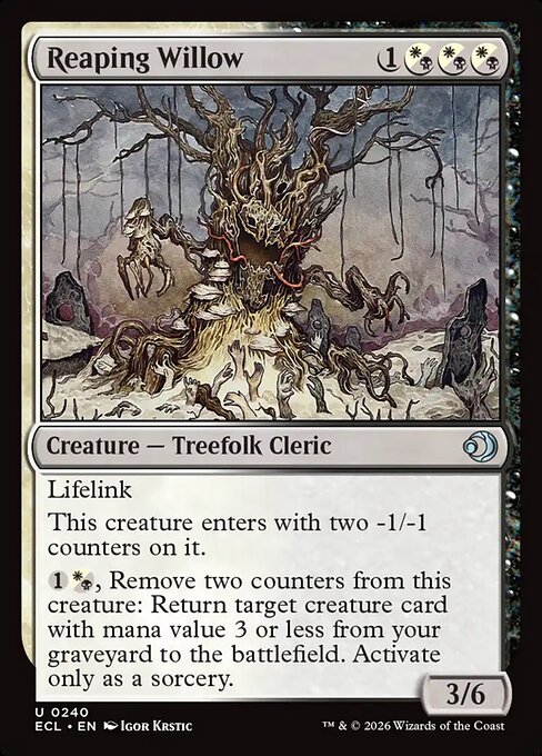 Reaping Willow - Nonfoil