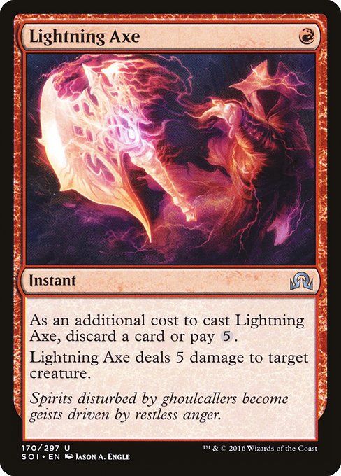 Lightning Axe - Nonfoil