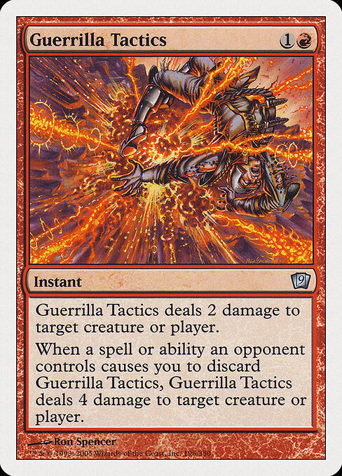 Guerrilla Tactics - Nonfoil