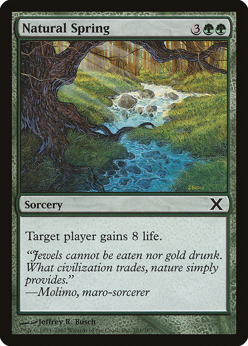Natural Spring - Nonfoil