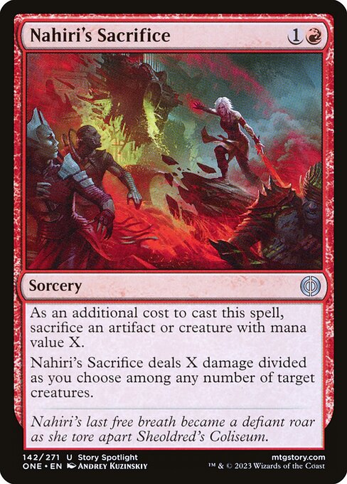 Nahiri's Sacrifice - Nonfoil