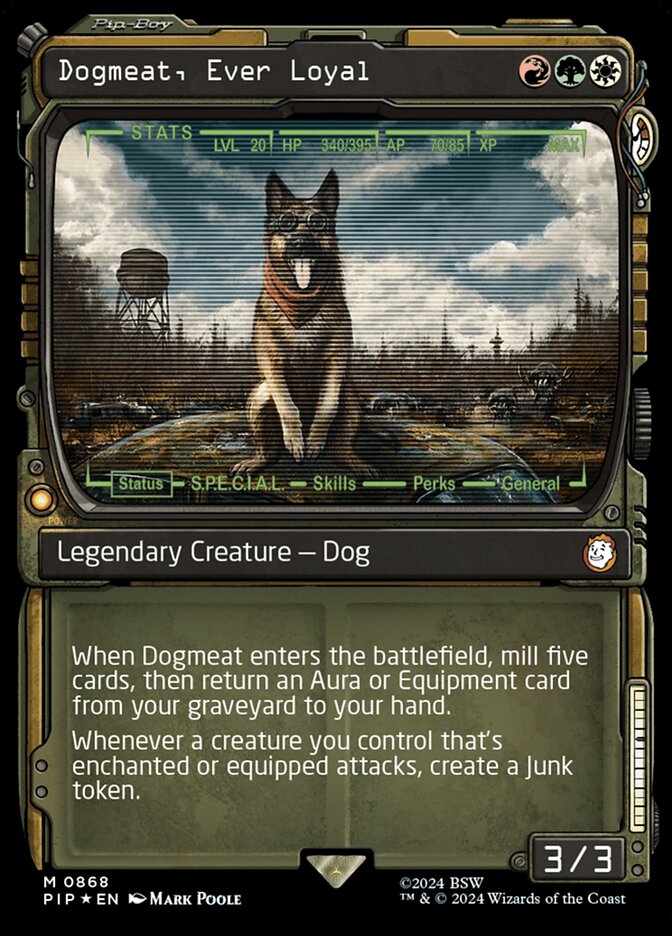 Dogmeat, Ever Loyal (Showcase - Surge Foil)