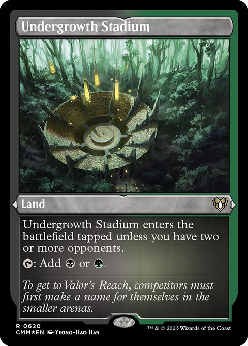 Undergrowth Stadium - Etched