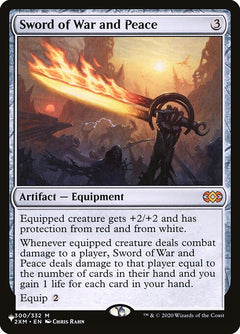 Sword of War and Peace (2XM-300)