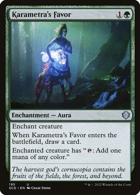 Karametra's Favor - Nonfoil