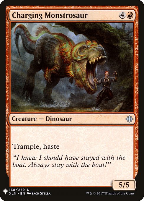 Charging Monstrosaur - Nonfoil