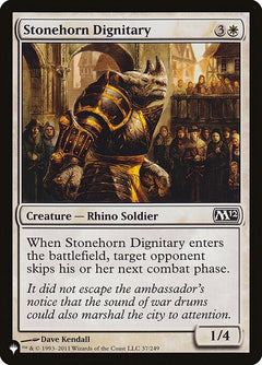 Stonehorn Dignitary (M12-37)