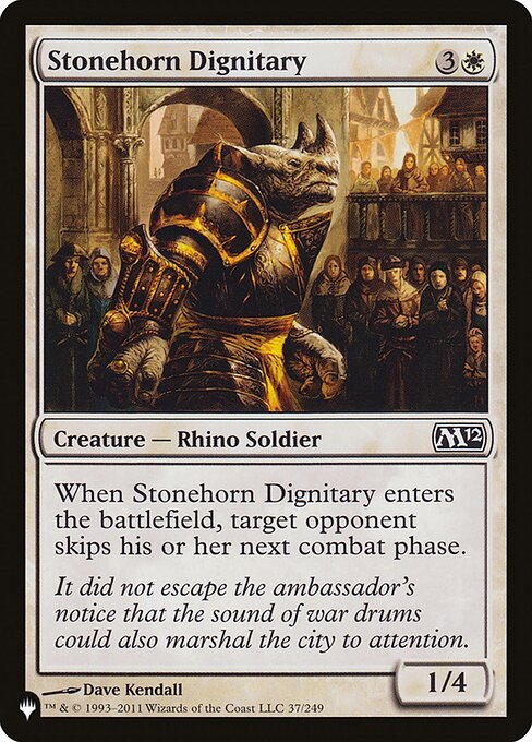 Stonehorn Dignitary - Nonfoil