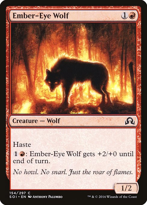 Ember-Eye Wolf - Nonfoil