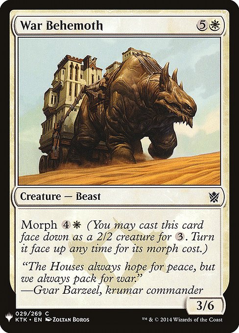 War Behemoth - Nonfoil